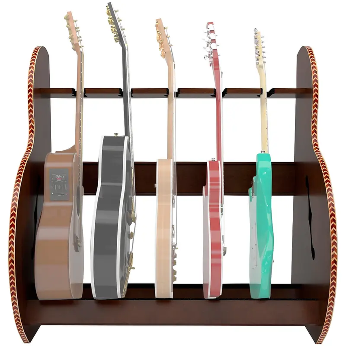 A038S Crafted Products Session Deluxe Multiple Guitar Stand