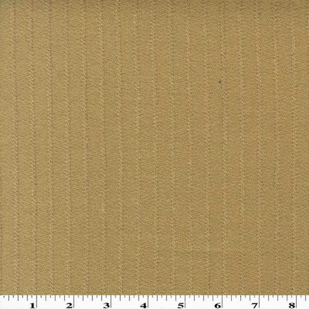 Almond Beige Wool Blend Stripe Textured Woven Jacketing Fabric