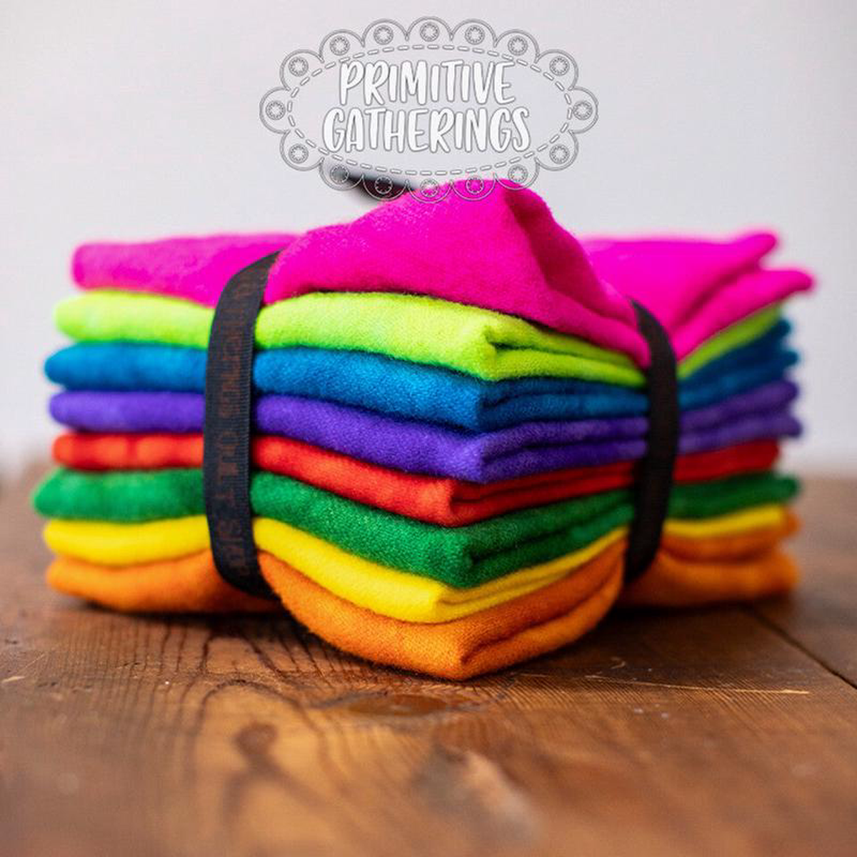(8) 88243 x 148243 Wool Piece Bundle Brights 1