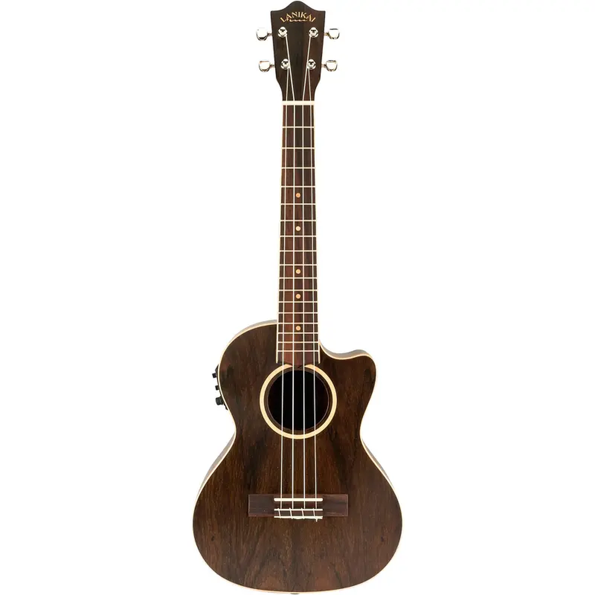 Lanikai ZR-CET Ziricote Tenor with Kula Preamp A E Ukulele