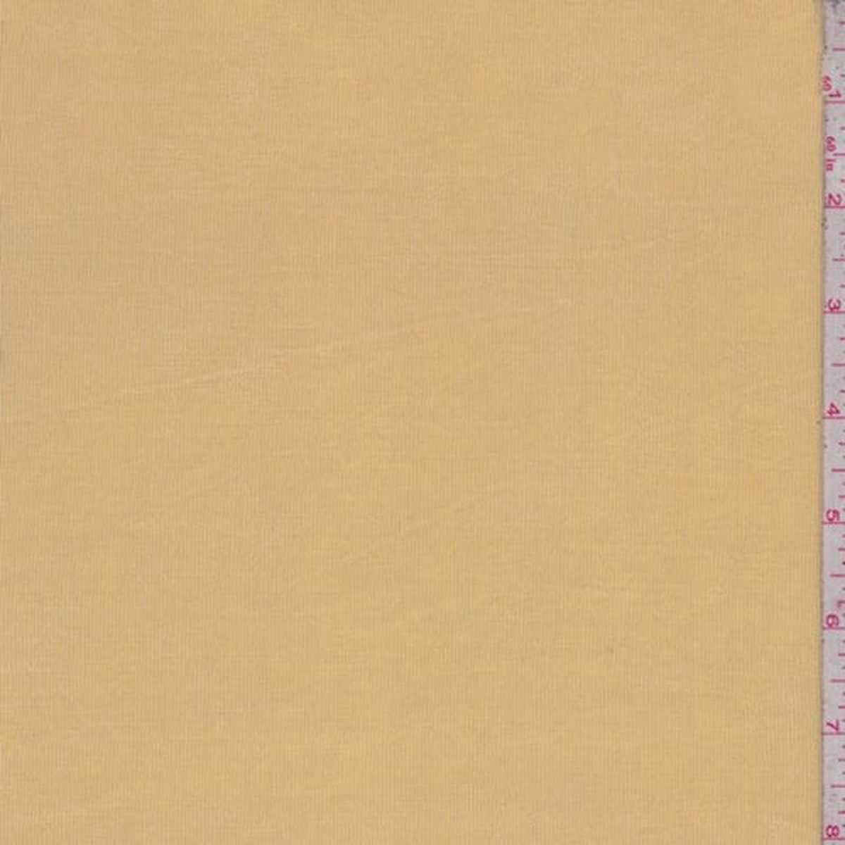 Apricot Yellow Slinky Knit Fabric