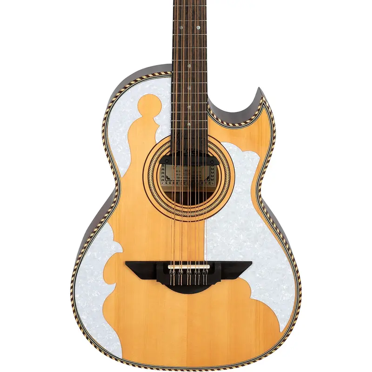 H Jimenez LBQ4E El Patron Acoustic-Electric Bajo Quinto