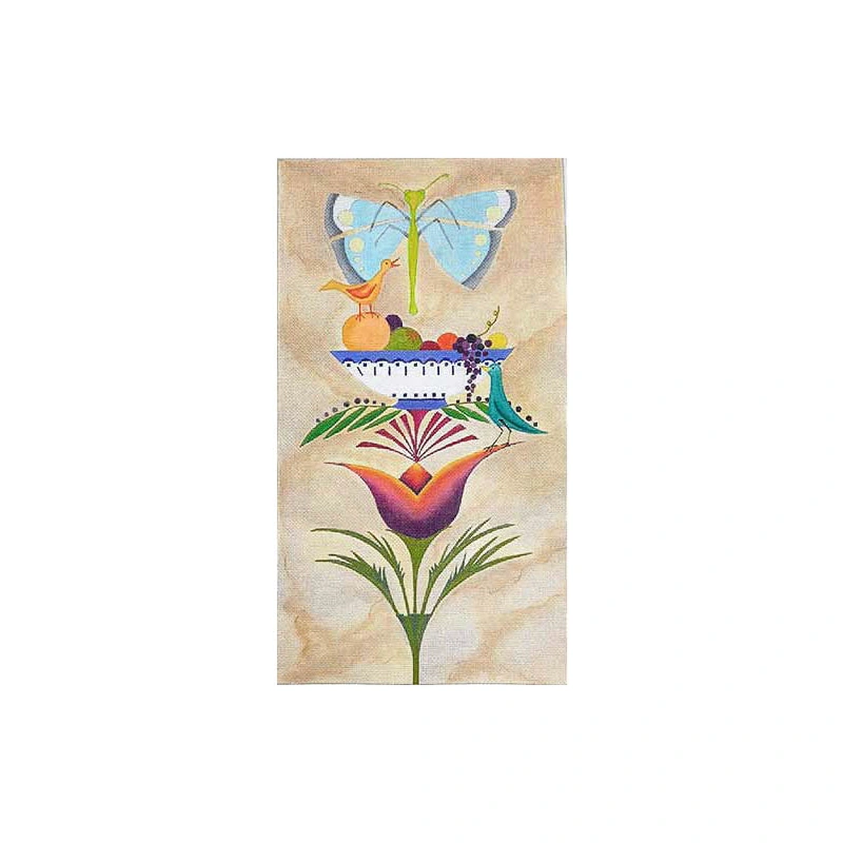 Zecca Big Bug Needlepoint Canvas