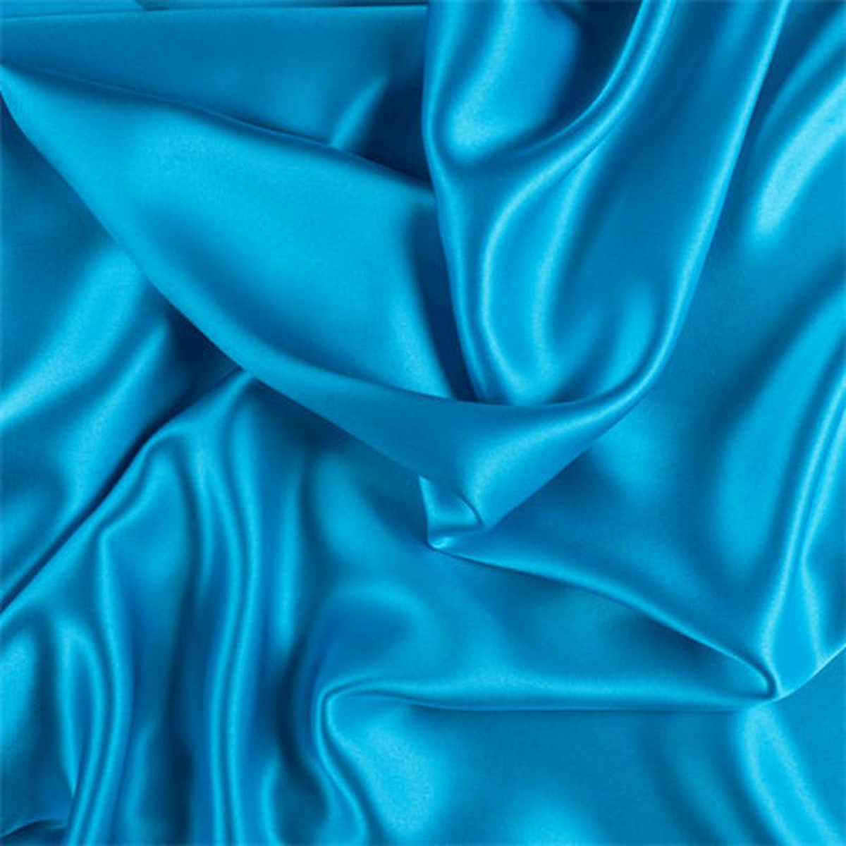 Runway Silks Turquoise Silk Charmeuse Fabric 8211 Reorderable