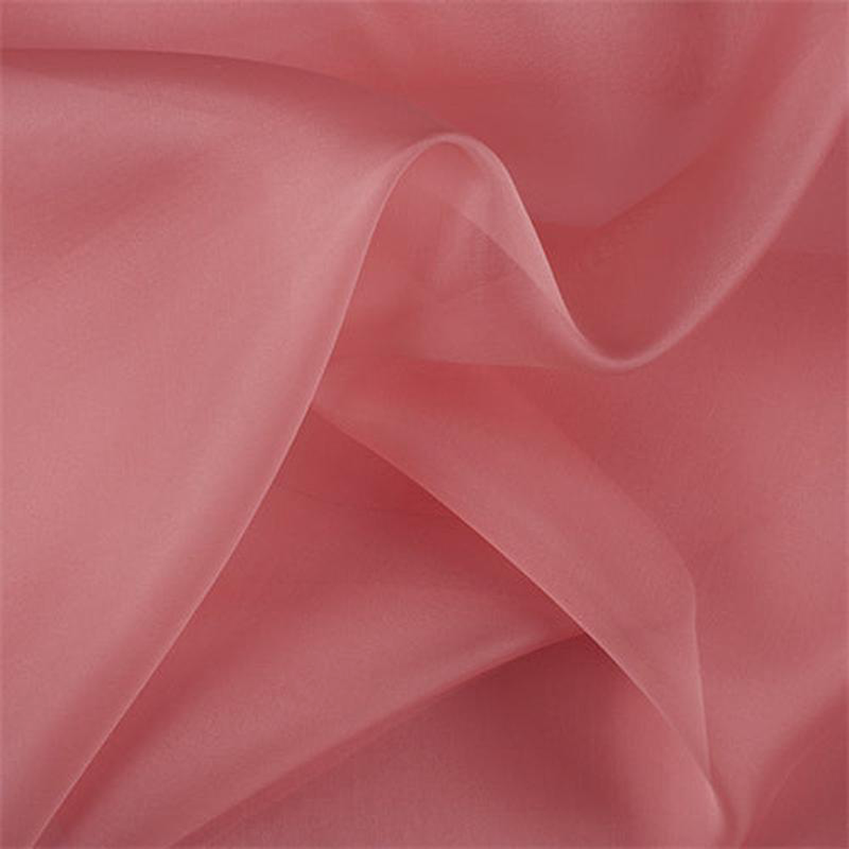 Runway Silks Coral Orange Silk Organza Fabric 8211 Reorderable