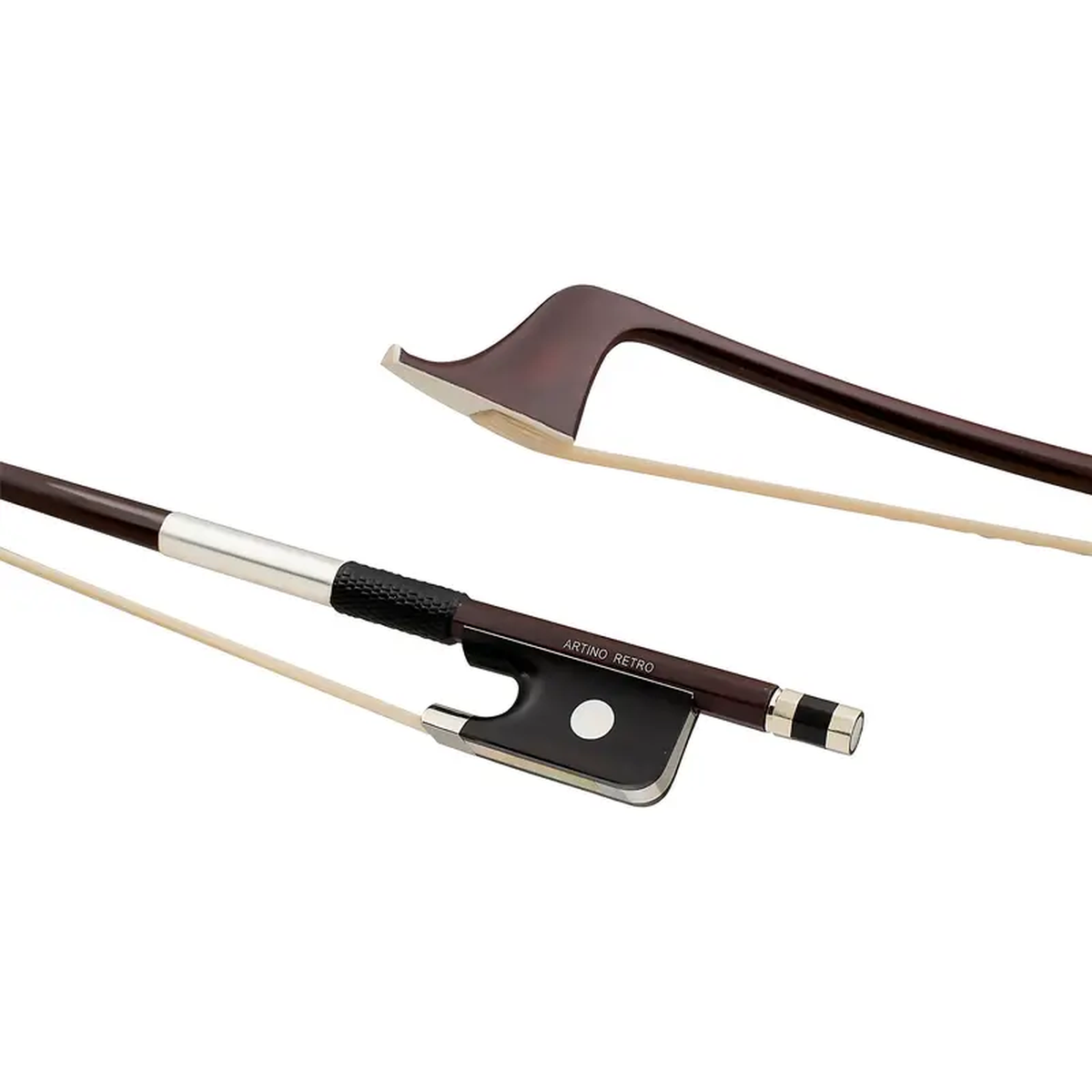 ARTINO Retro Series Antiqued Carbon Fiber French Bass Bow