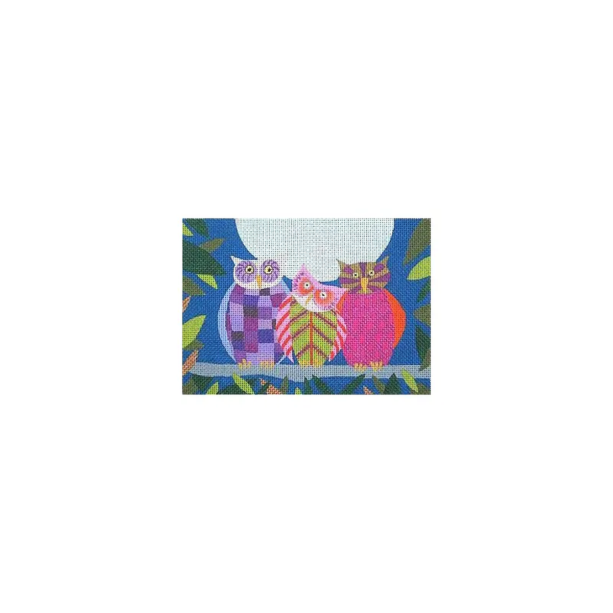 Zecca Little Family Needlepoint Canvas