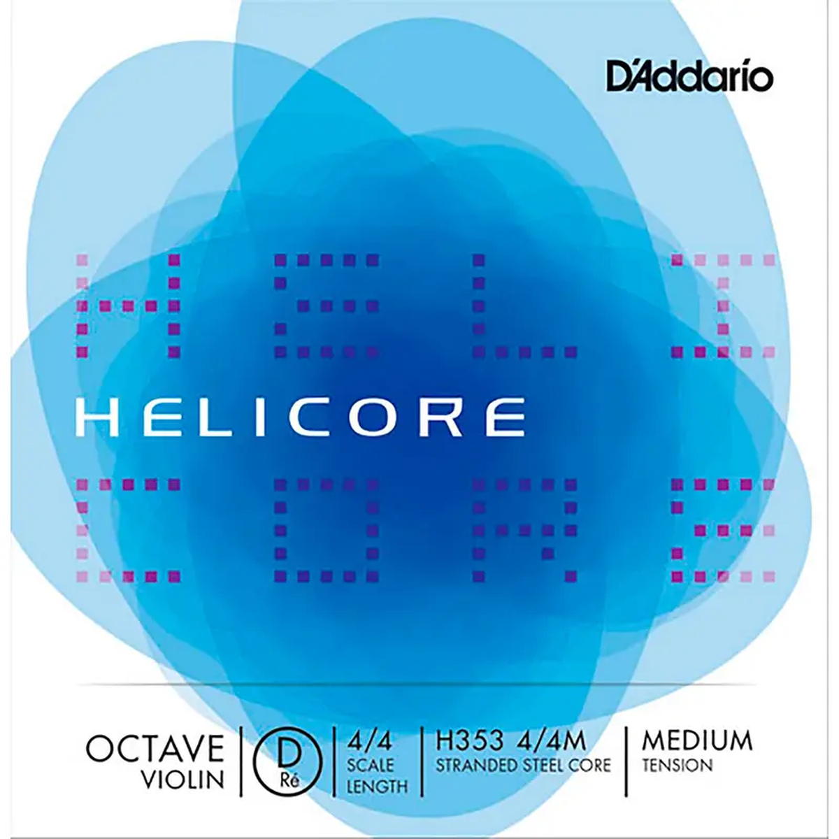 D8217Addario Helicore Octave Series Violin D String