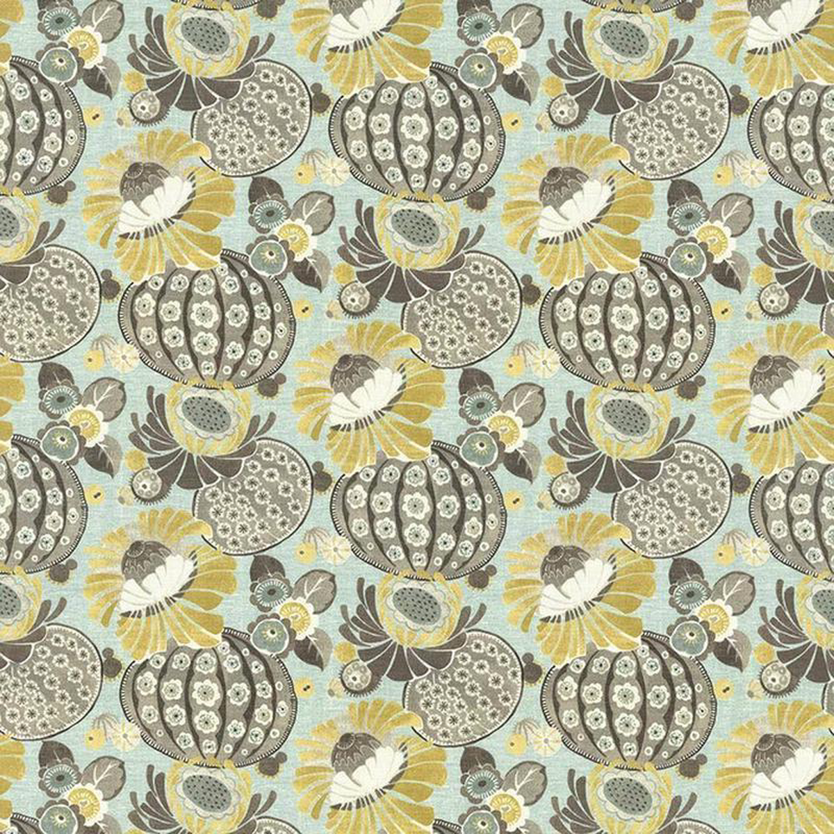 Vivolo Floral Flint by Kasmir Fabric