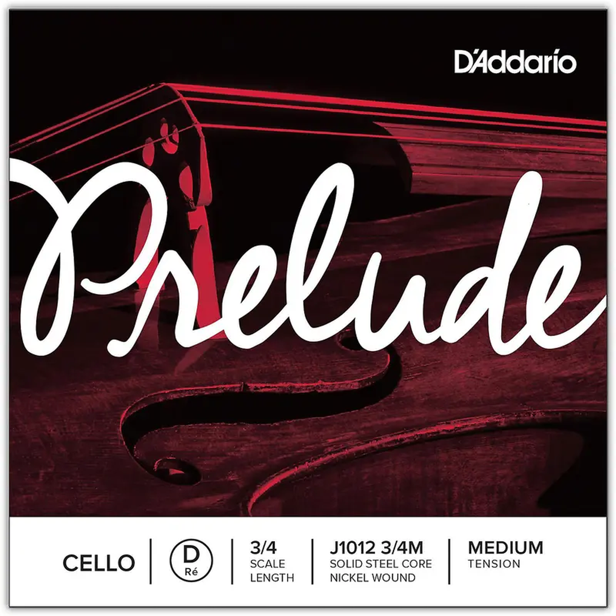 D8217Addario Prelude Cello D String