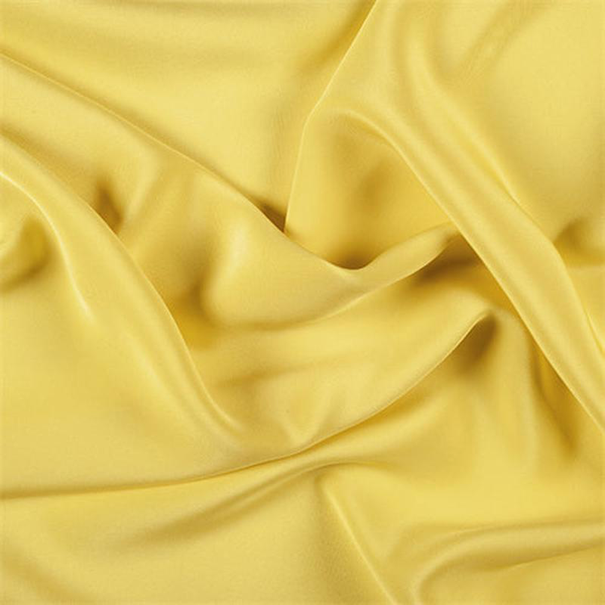 Runway Silks Bright Yellow 4 Ply Silk Crepe Fabric 8211 Reorderable