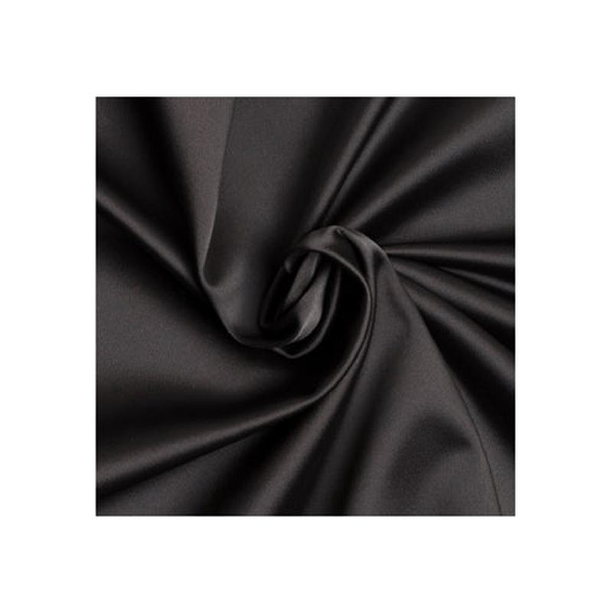 Runway Silks Black Stretch Satin Fabric 8211 Reorderable
