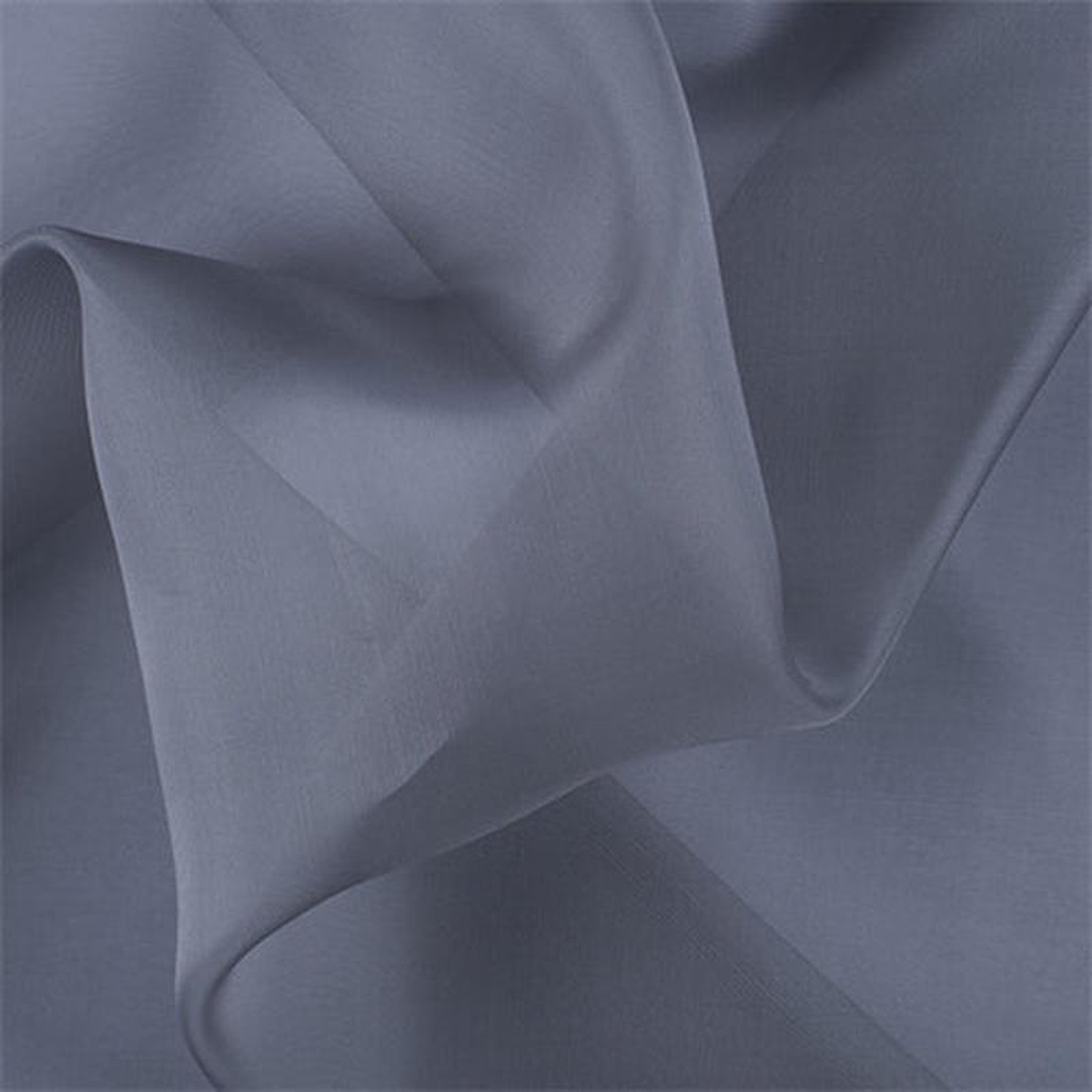 Runway Silks Gray Silk Organza Fabric 8211 Reorderable