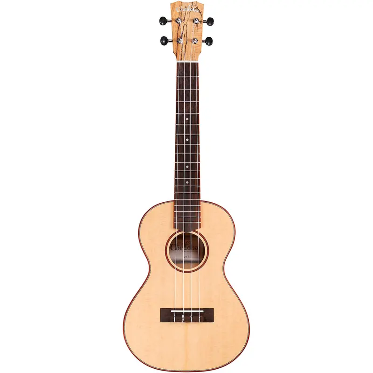 Cordoba 24T Spruce Spalted Maple Tenor Ukulele