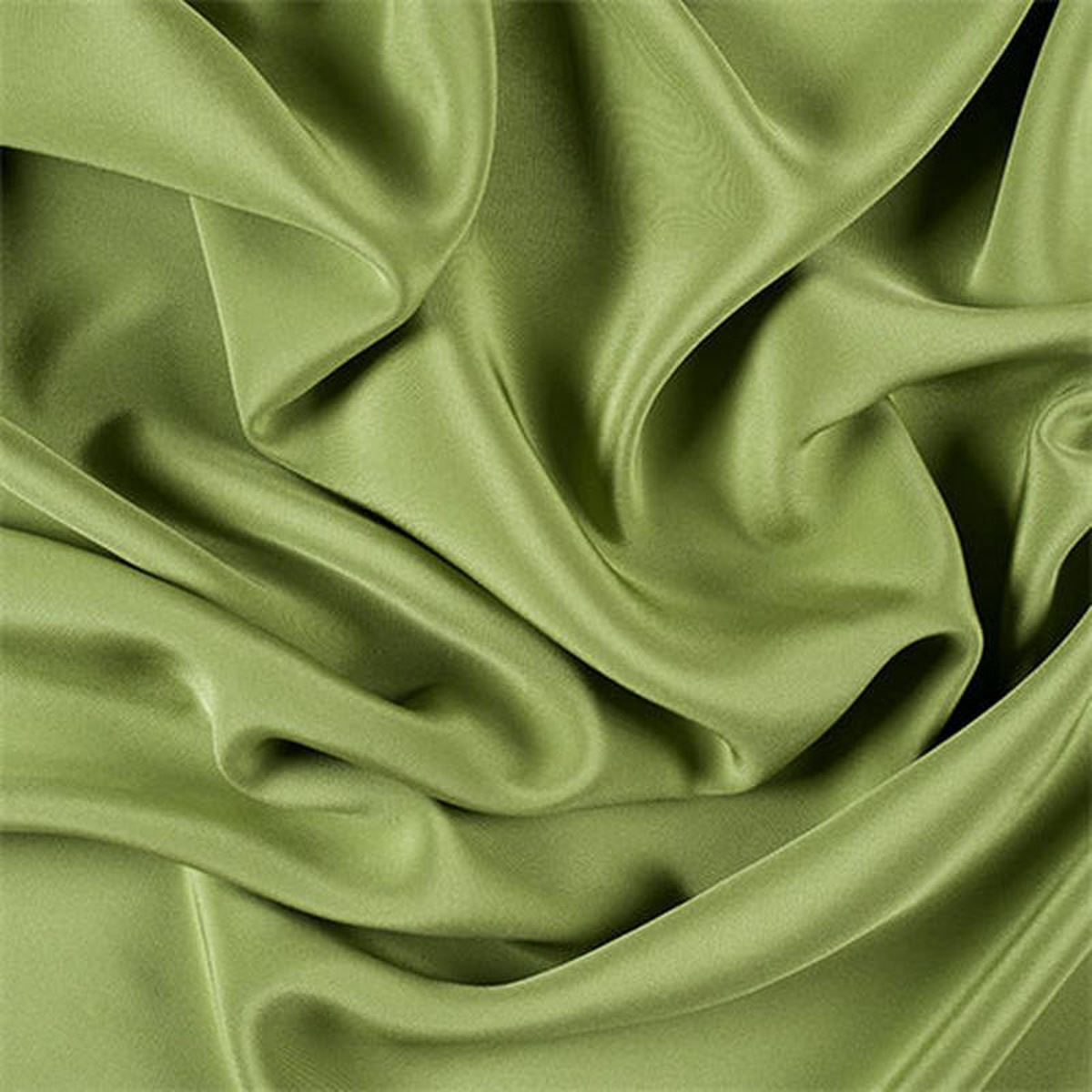 Runway Silks Apple Green 4 Ply Silk Crepe Fabric 8211 Reorderable