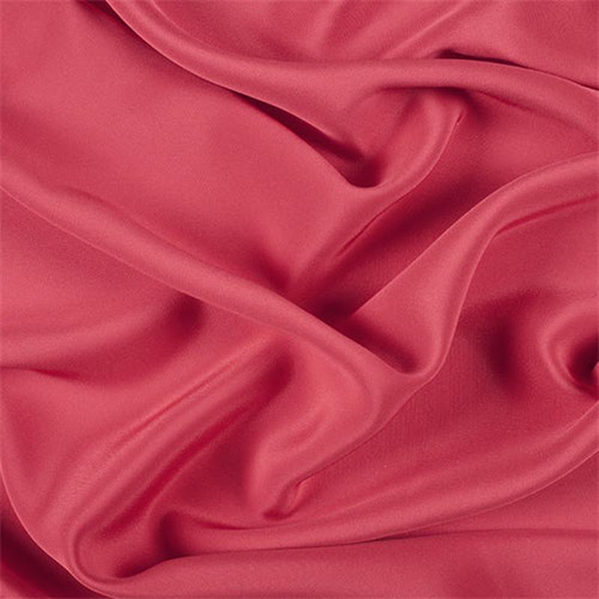 Runway Silks Bright Red 4 Ply Silk Crepe Fabric 8211 Reorderable