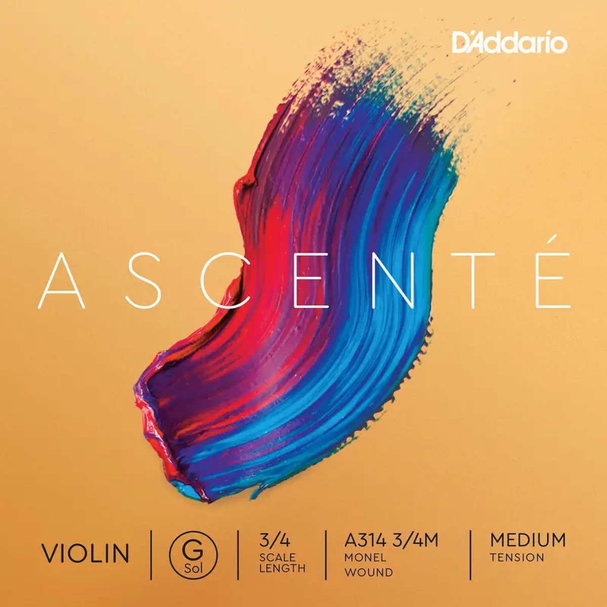 D8217Addario Ascente Violin G String