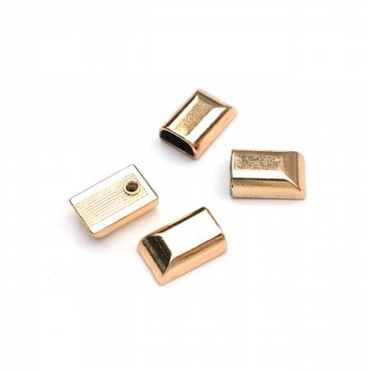 Zipper Stopper Gold