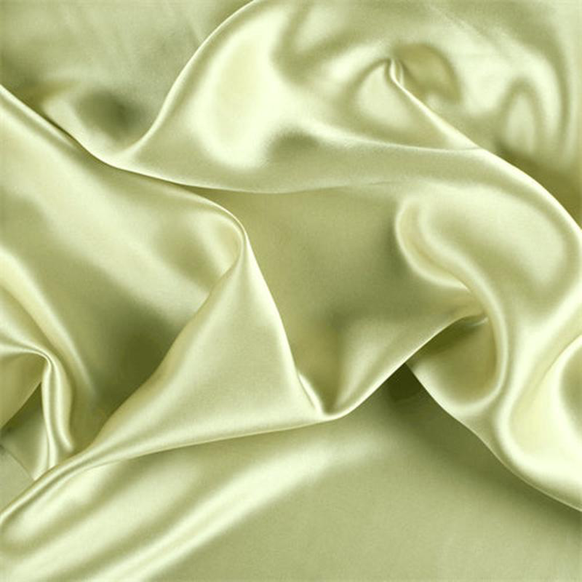 Runway Silks Peridot Stretch Silk Charmeuse Fabric 8211 Reorderable