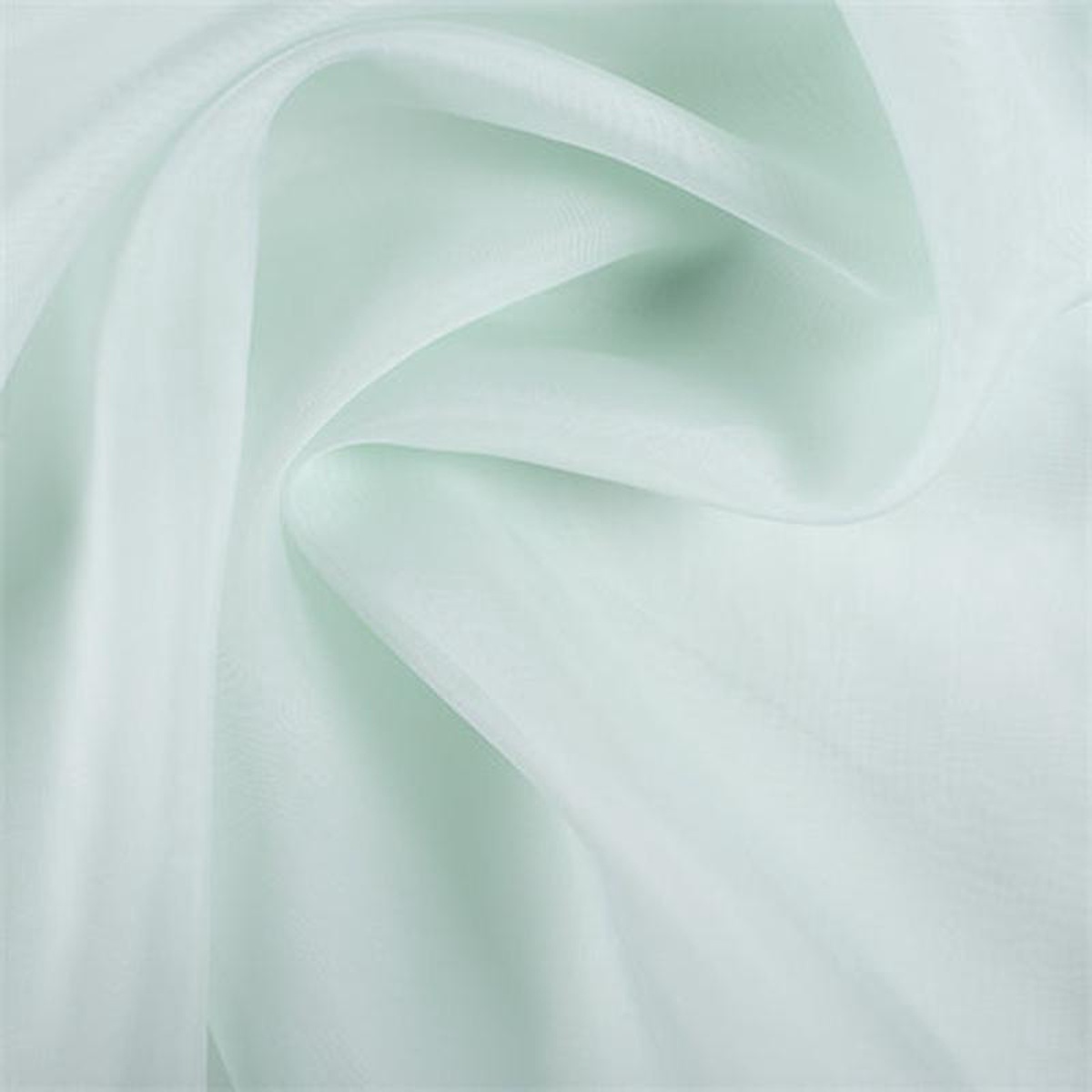 Runway Silks Pale Mint Silk Organza Fabric 8211 Reorderable