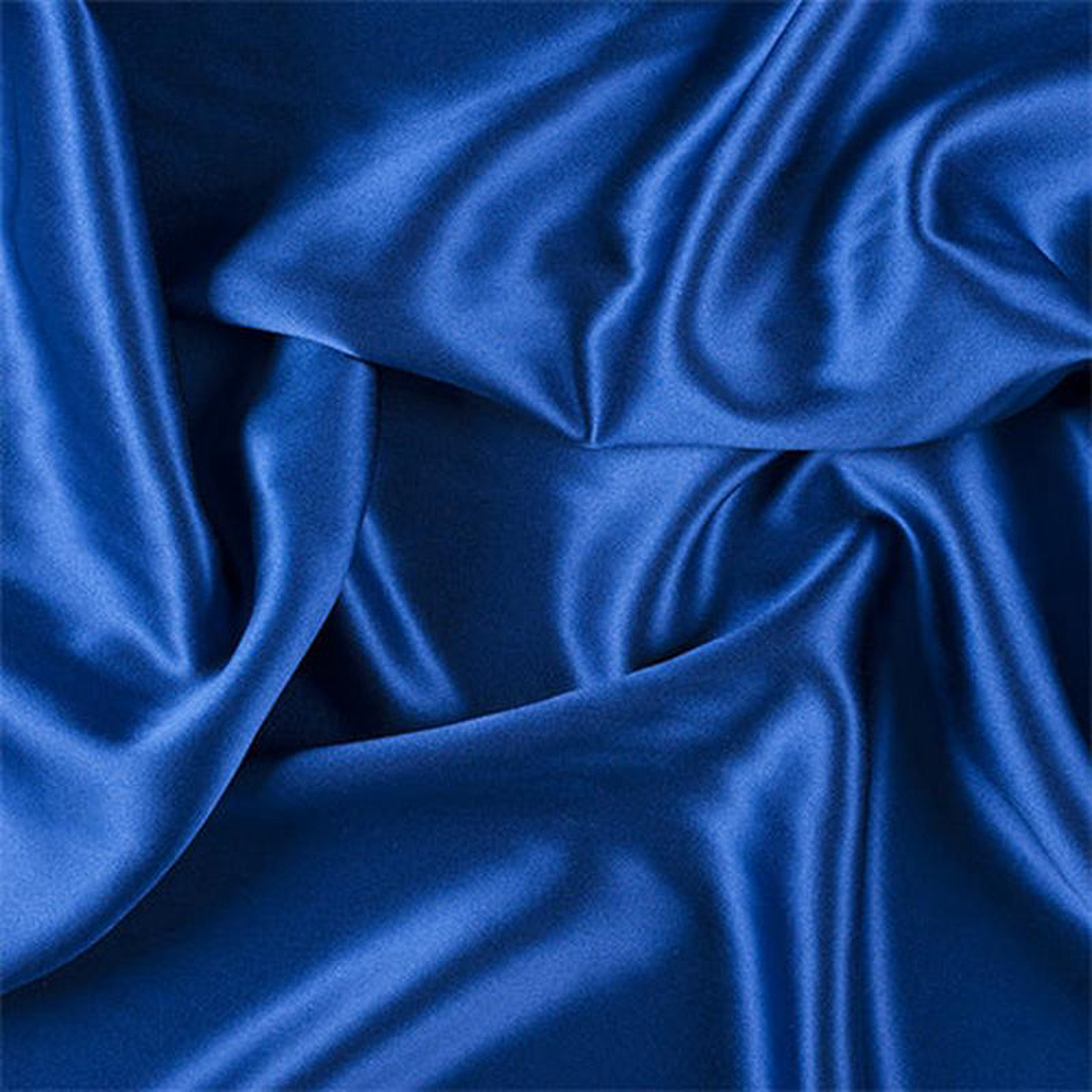 Runway Silks Blue Silk Crepe Back Satin Fabric 8211 Reorderable