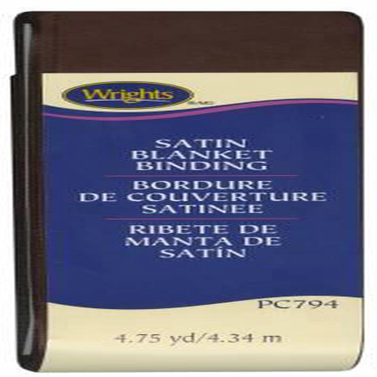 Wright Co Tapes and Trims 117794092 Seal Brown