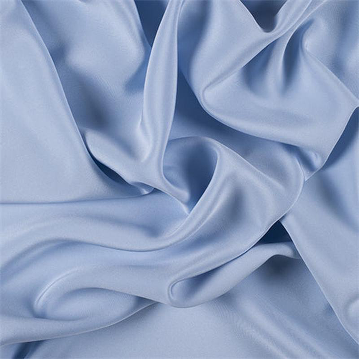 Runway Silks Sky Blue 4 Ply Silk Crepe Fabric 8211 Reorderable
