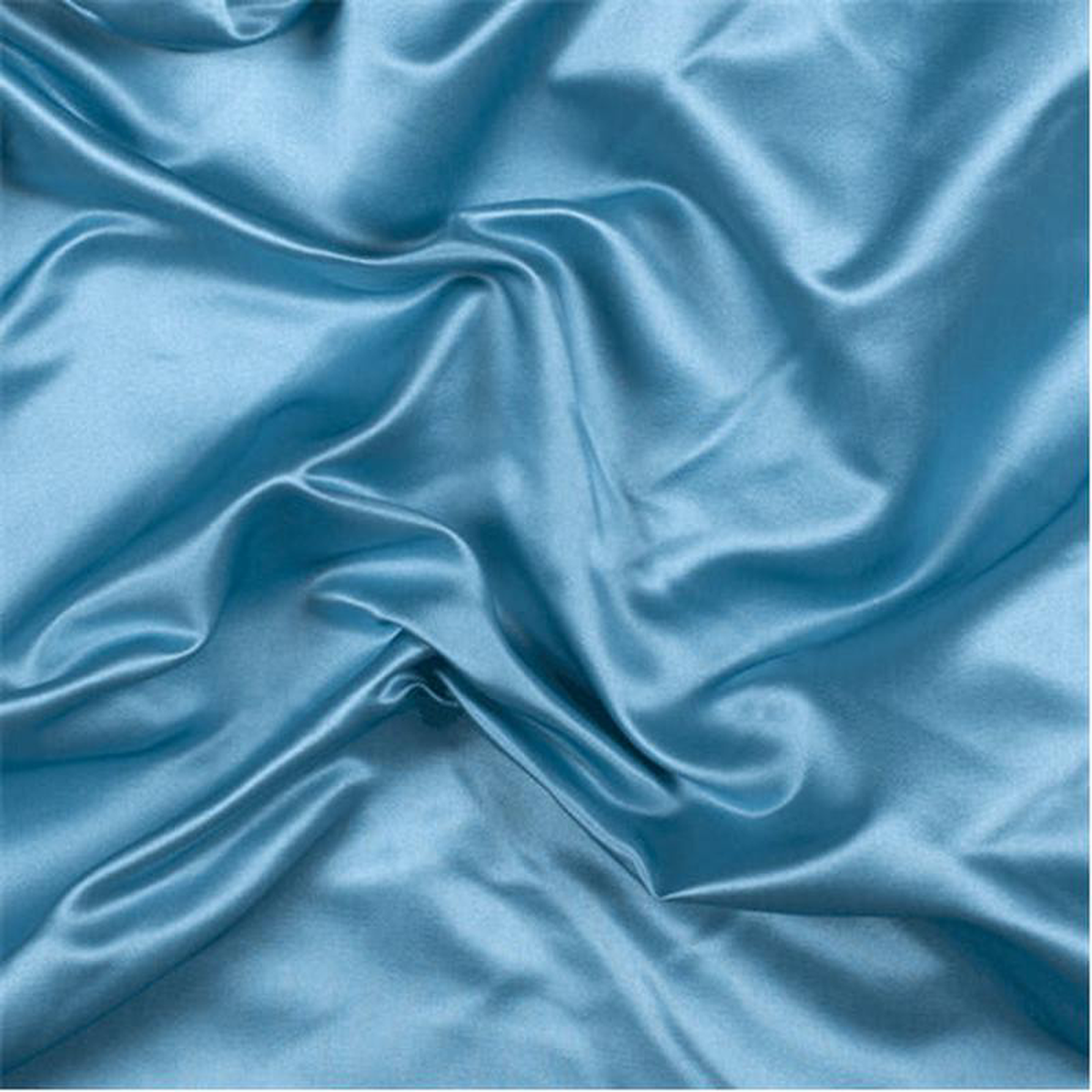 Runway Silks Turquoise Silk Duchess Satin Fabric 8211 Reorderable