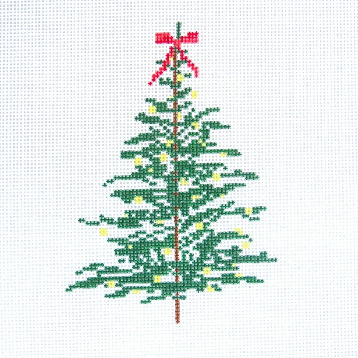 Alice 038 Blue Rustic Spruce Needlepoint Canvas