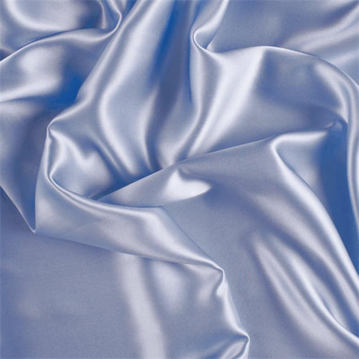 Runway Silks Steel Blue Stretch Silk Charmeuse Fabric 8211 Reorderable