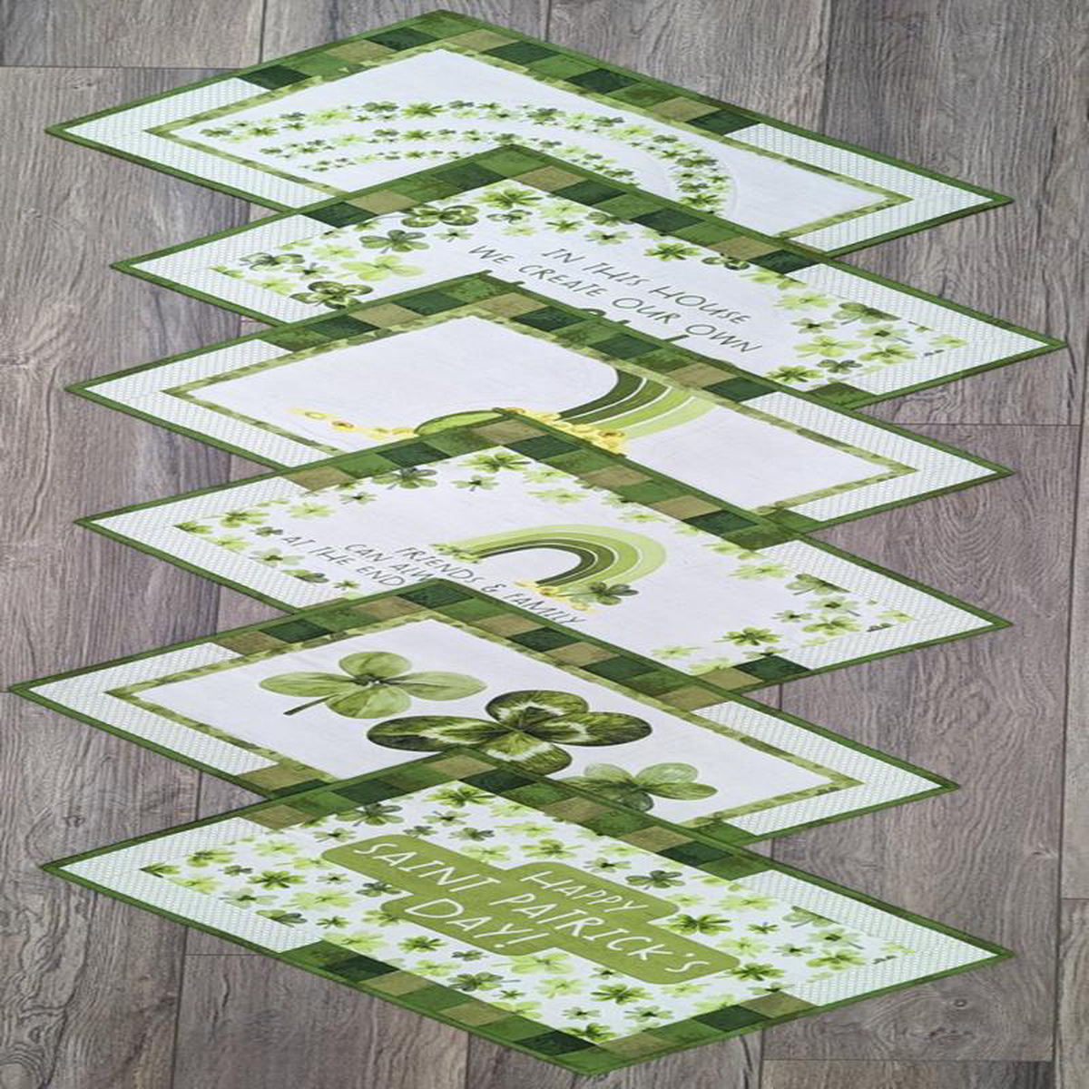 (6) St Patties Day Placemats Size 148243 x 218243