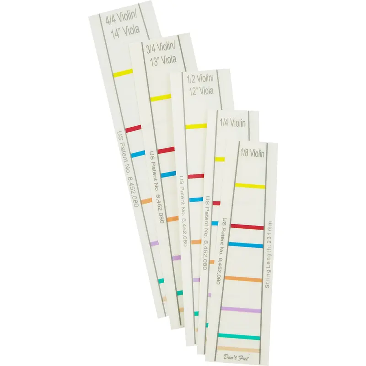 Don8217t Fret Finger Position Markers for Violin and Viola