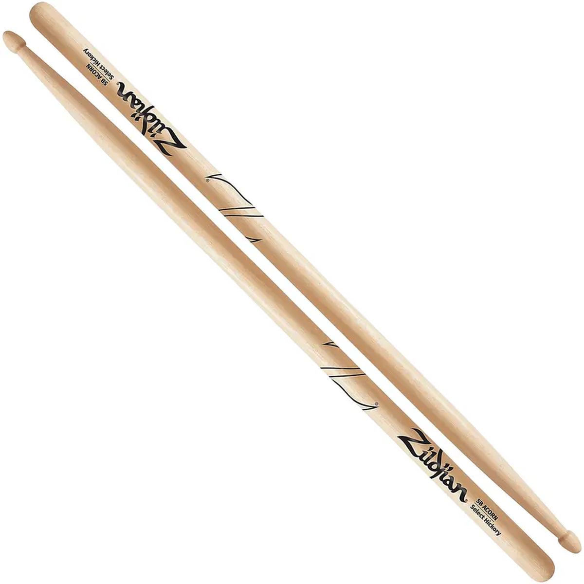 Zildjian 5B Acorn Tip Drum Sticks
