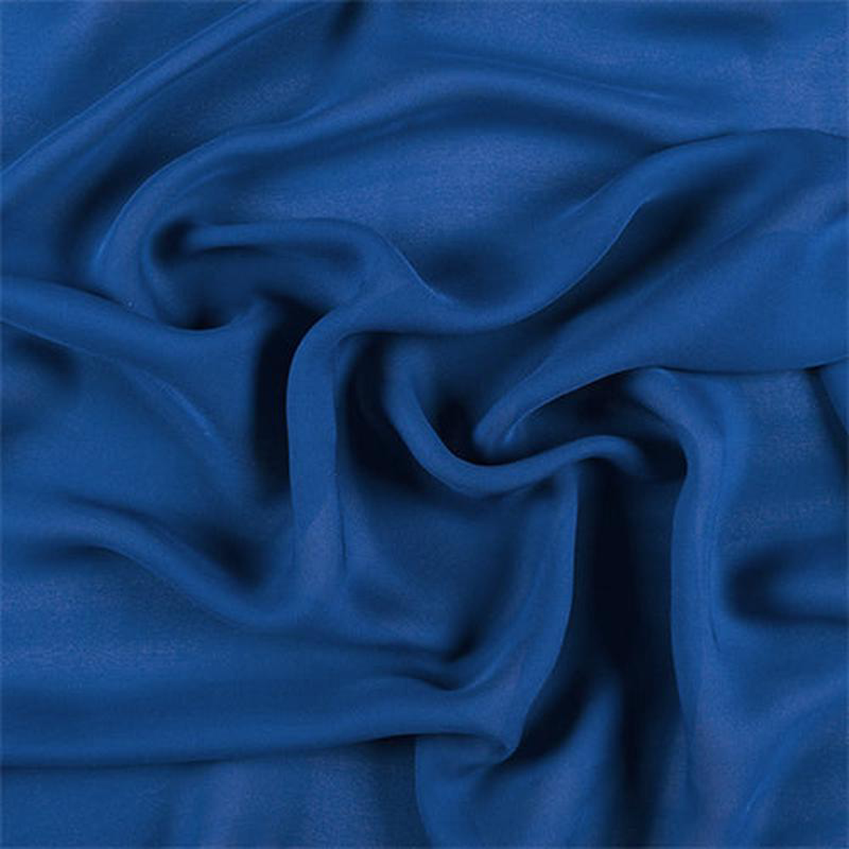 Runway Silks Blue Silk Double Georgette Fabric 8211 Reorderable