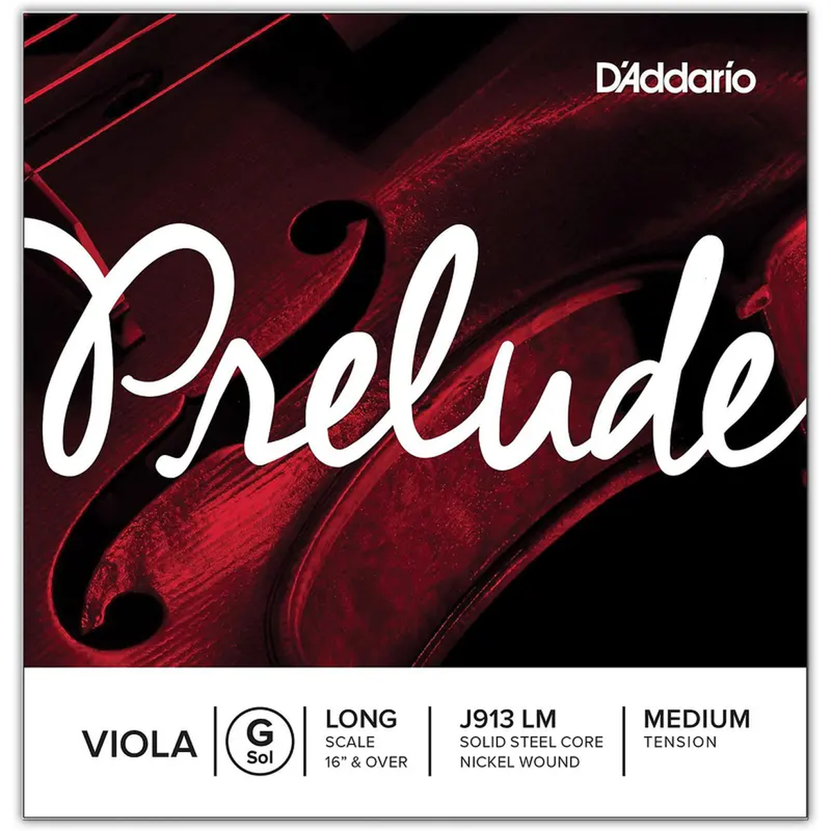 D8217Addario Prelude Series Viola G String