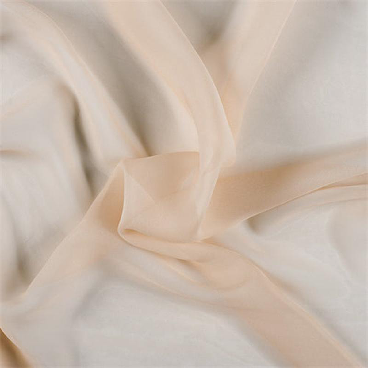 Runway Silks Bisque Silk Chiffon Fabric 8211 Reorderable