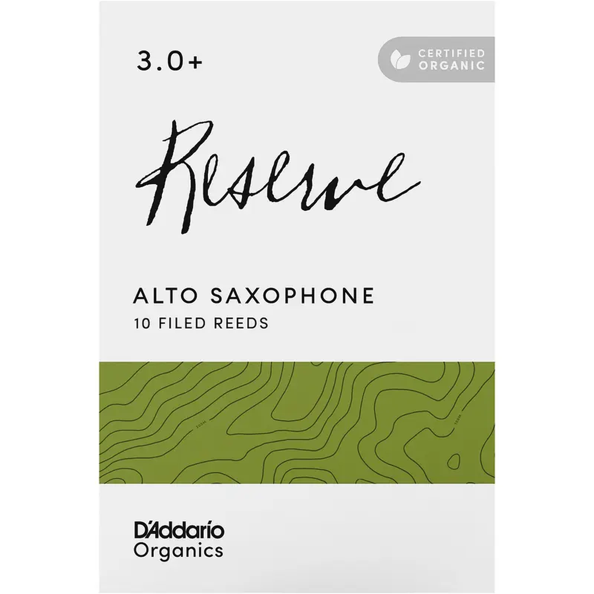 D8217Addario Woodwinds Reserve Alto Saxophone 8211 Box of 10