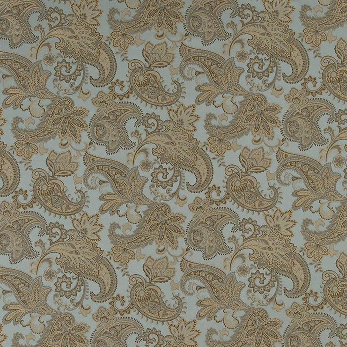 D1557 Seaglass Paisley by Charlotte Fabric