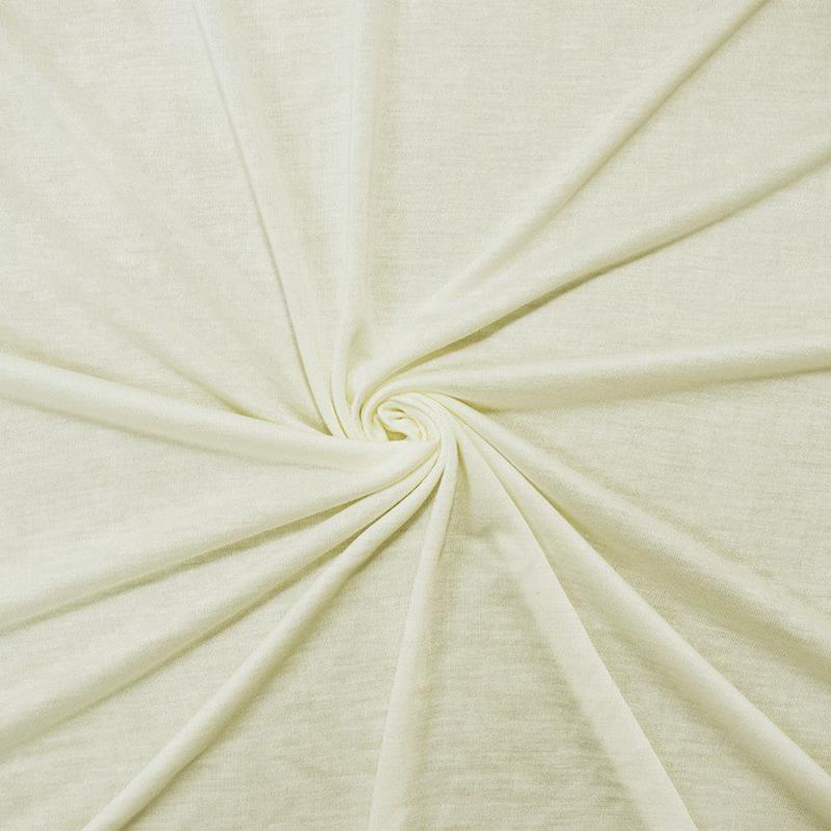 White Cotton Strech Spandex Jersey Knit Fabric