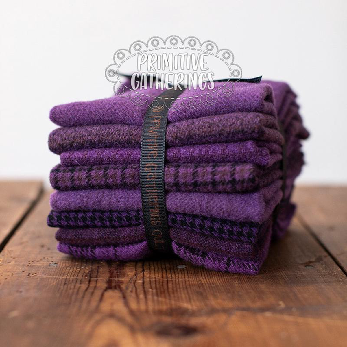 (8) 88243 x 148243 Wool Piece Bundle Grape