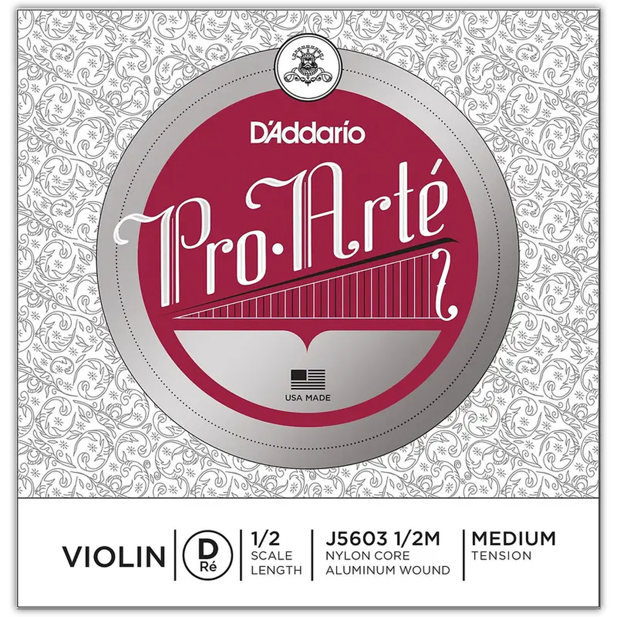 D8217Addario Pro-Arte Series Violin D String