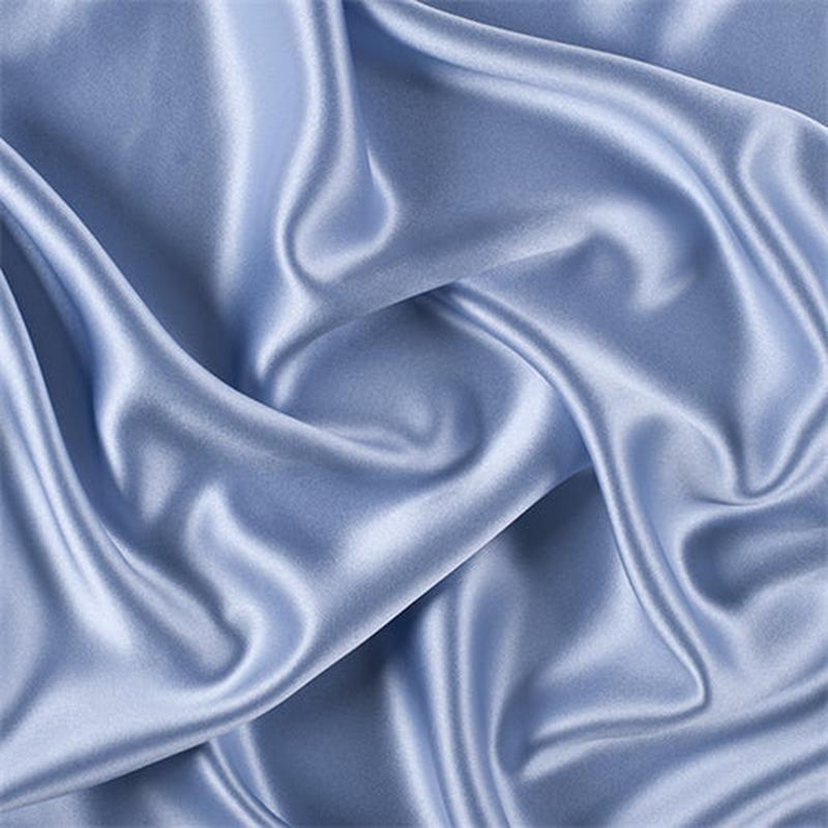 Runway Silks Sky Blue Silk Crepe Back Satin Fabric 8211 Reorderable