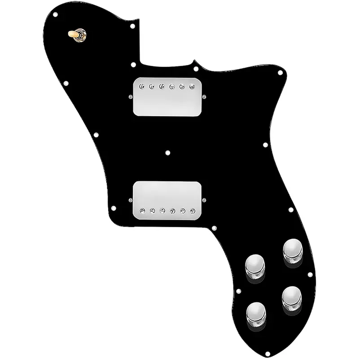 920D Custom Loaded Pickguard for 821772 Deluxe Telecaster with Nickel Smoothies Humbuckers