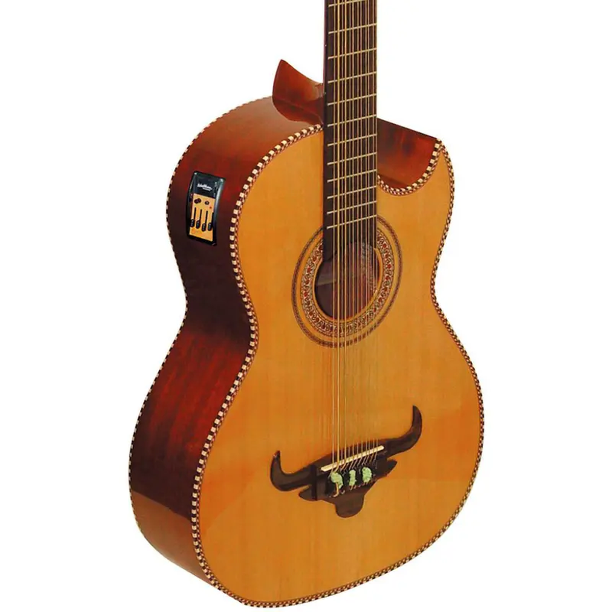Oscar Schmidt Cutaway Acoustic Electric Bajo Sexto
