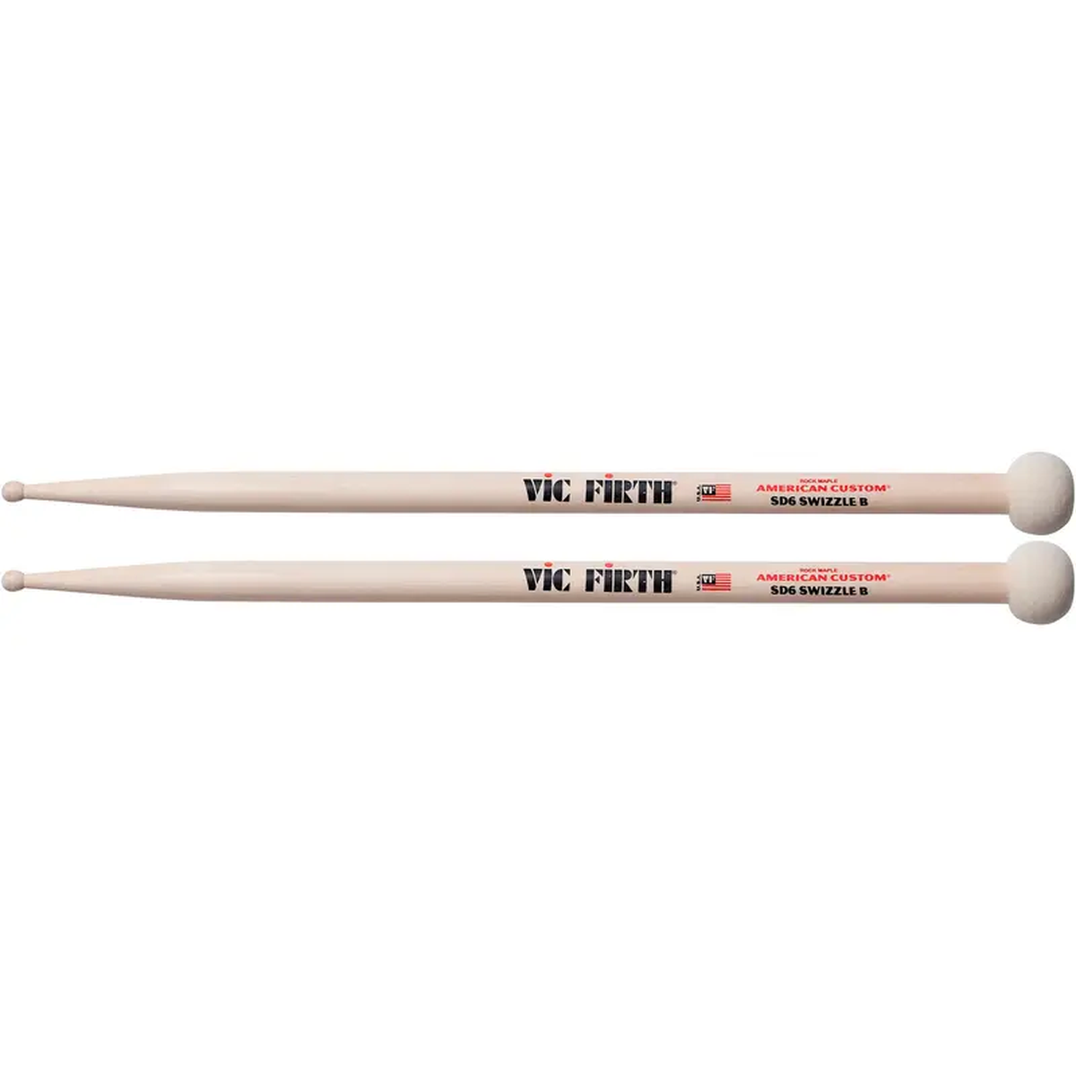 Vic Firth American Custom SD6 Swizzle B Drumsticks