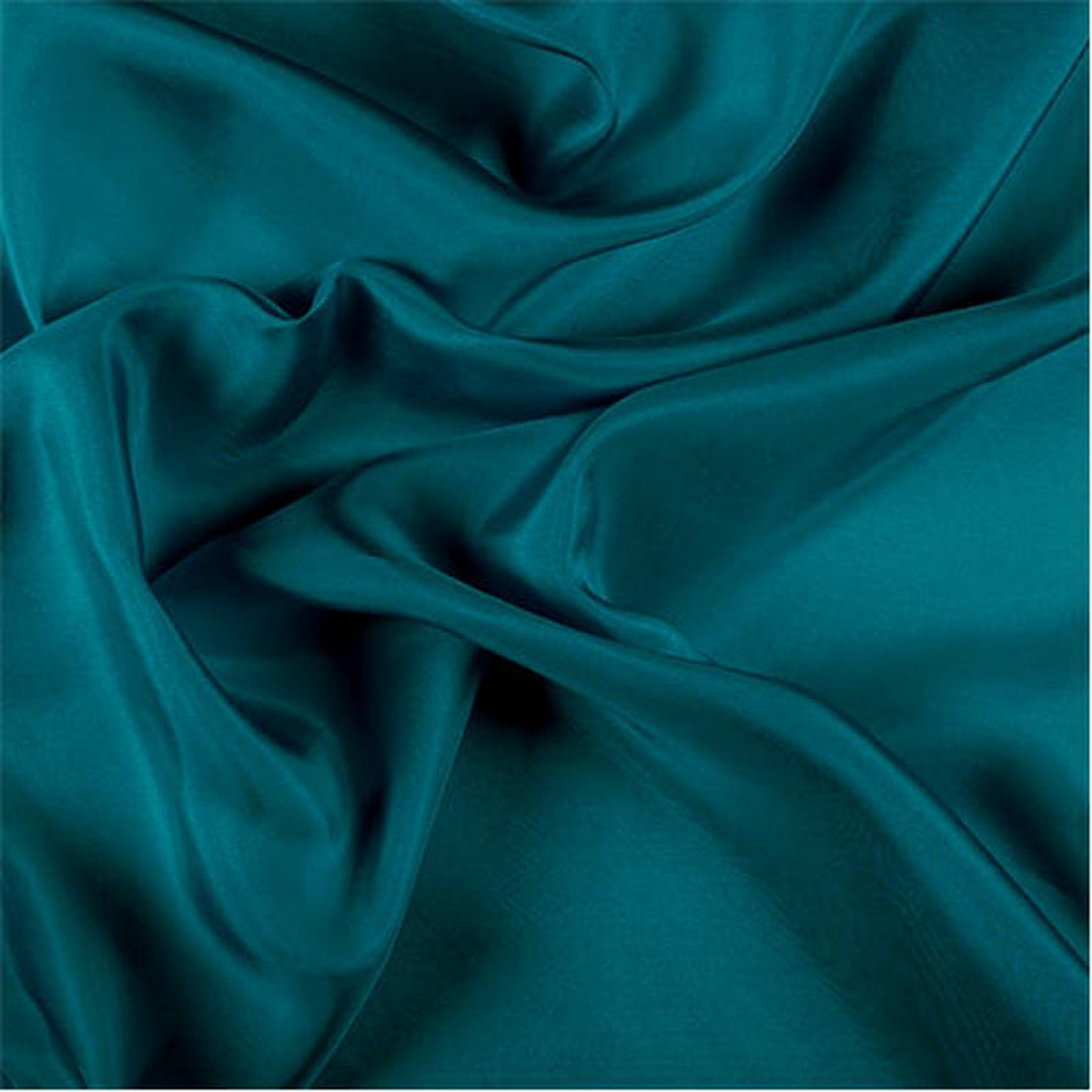 Runway Silks Teal Silk Crepe de Chine Fabric 8211 Reorderable