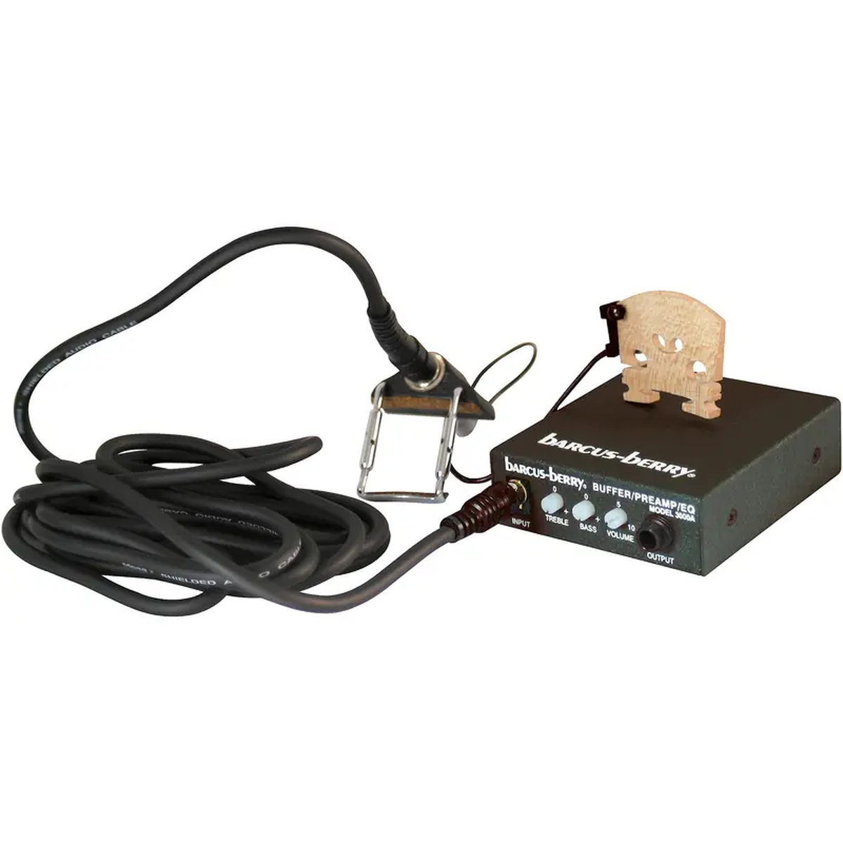 Barcus Berry Violin Piezo Transducer wpreamp