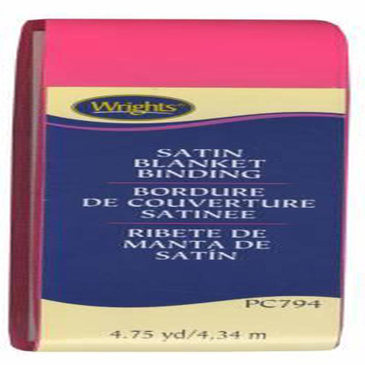 Wright Co Tapes and Trims 117794022 Bright Pink