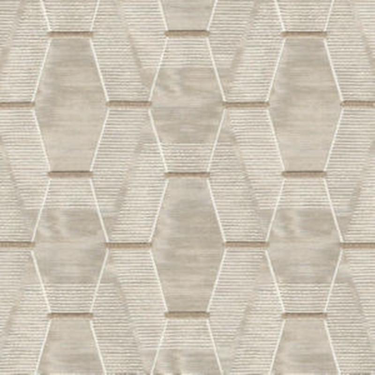 Zander Semi Natural Flax by Norbar Fabric