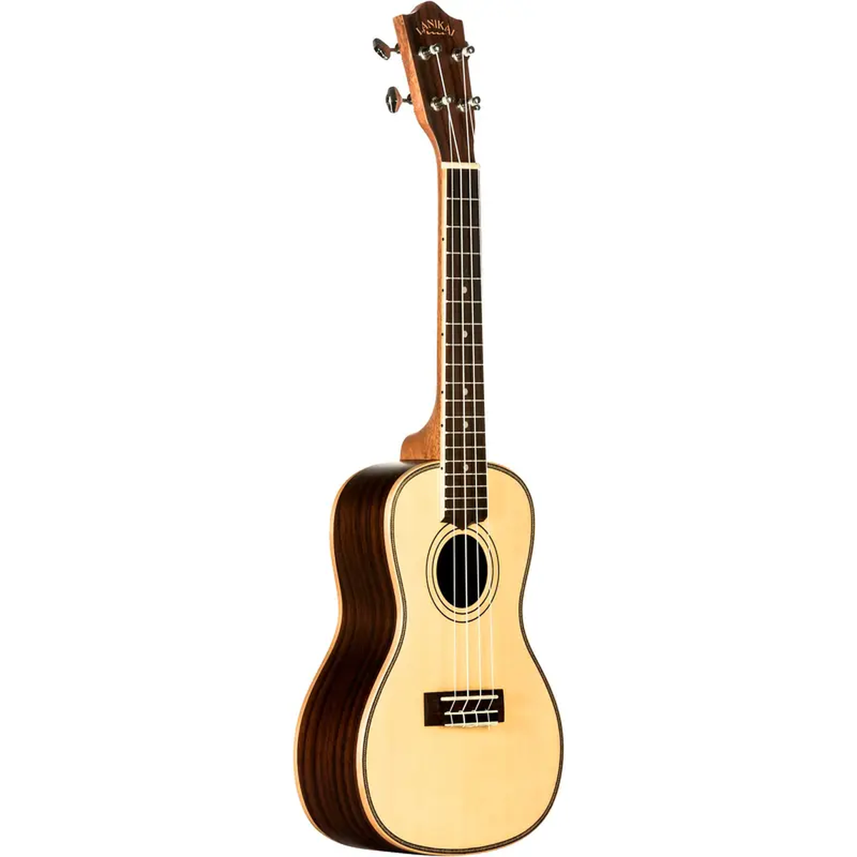 Lanikai SPST-C Solid Spruce Top Morado Back and Side Soprano Ukulele